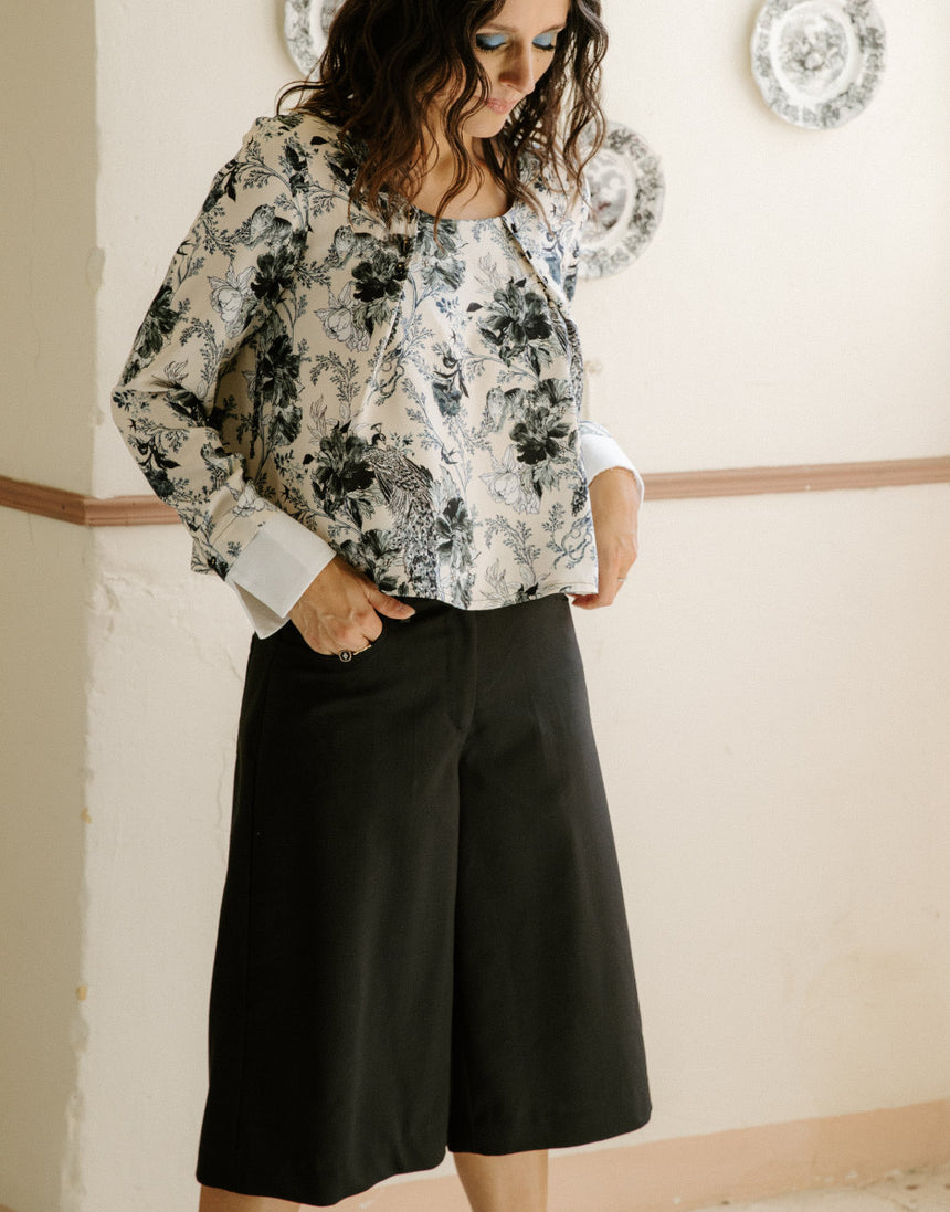 Le Bermuda Synopsis Shorts Paper Sewing Pattern, Maison Fauve