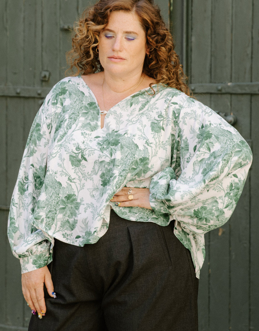 La Blouse Missive Paper Sewing Pattern, Maison Fauve