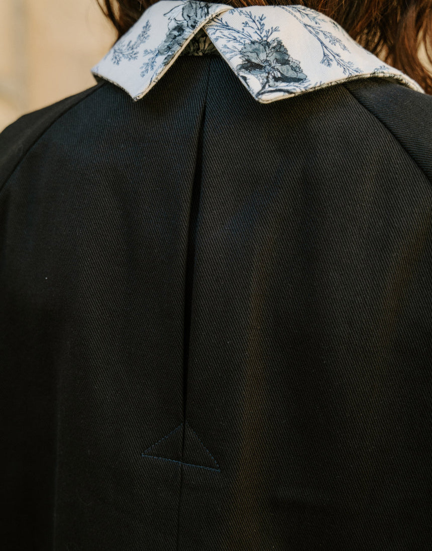 Le Pardessus Roman Overcoat Paper Sewing Pattern, Maison Fauve