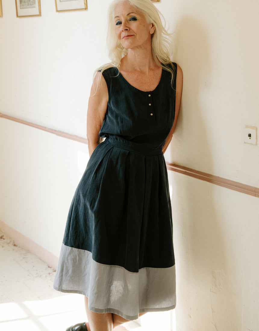 La Robe Prose Dress Paper Sewing Pattern, Maison Fauve