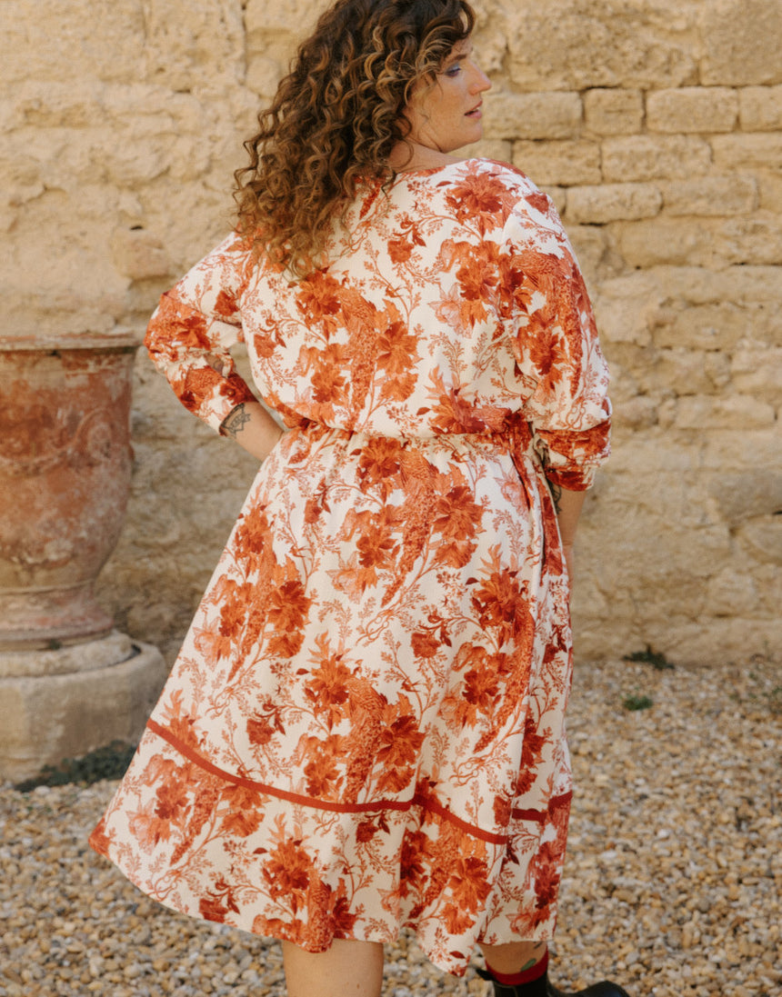 La Robe Prose Dress Paper Sewing Pattern, Maison Fauve