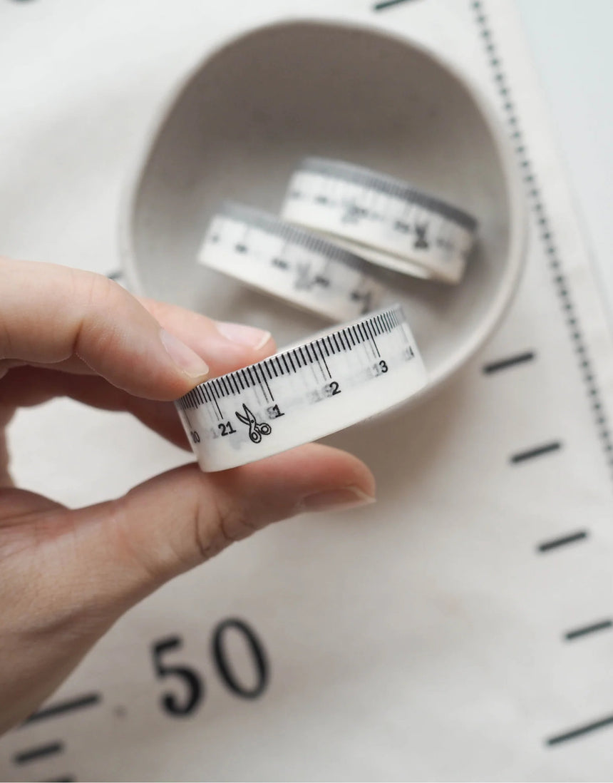 Measuring Tape Washi, Patterntrace