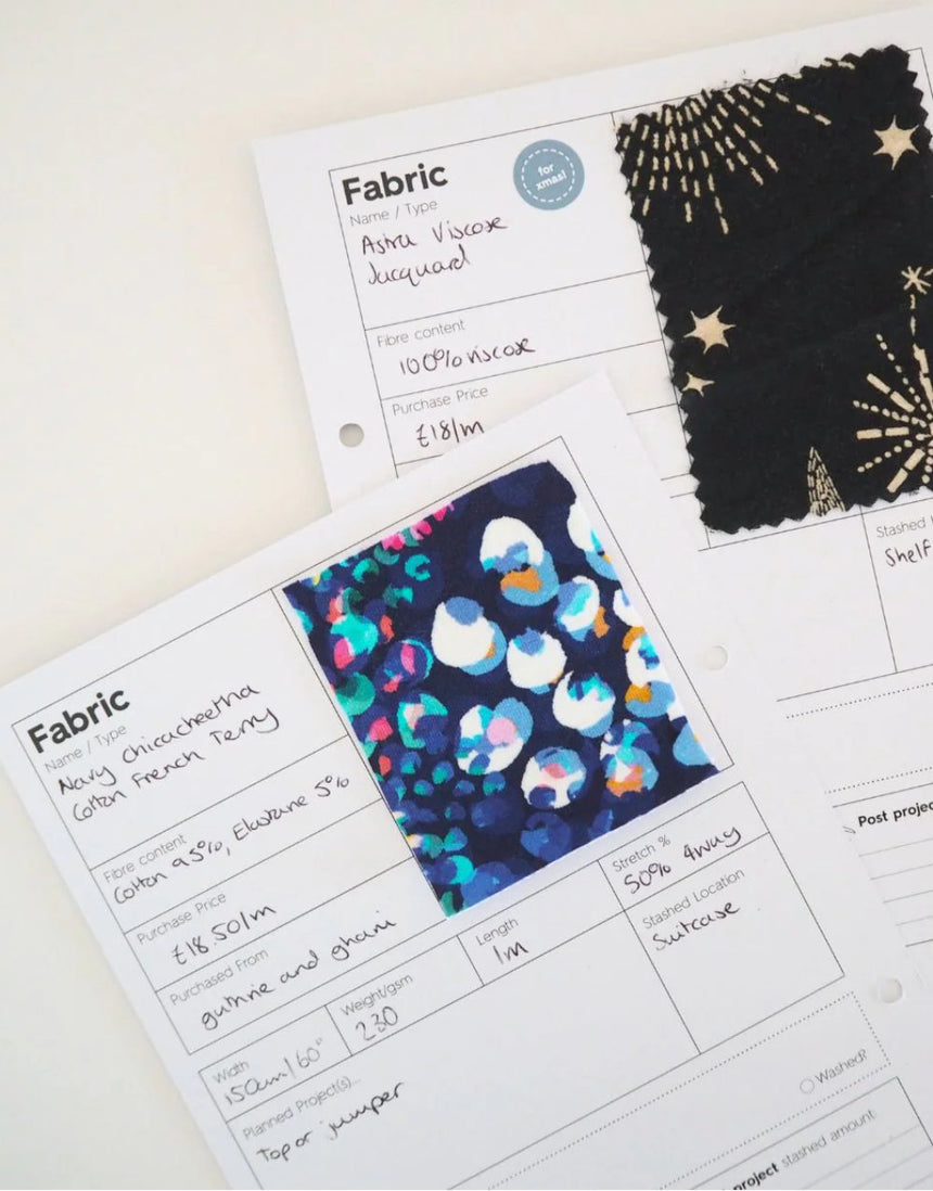 My Fabric Stash Folder, Patterntrace