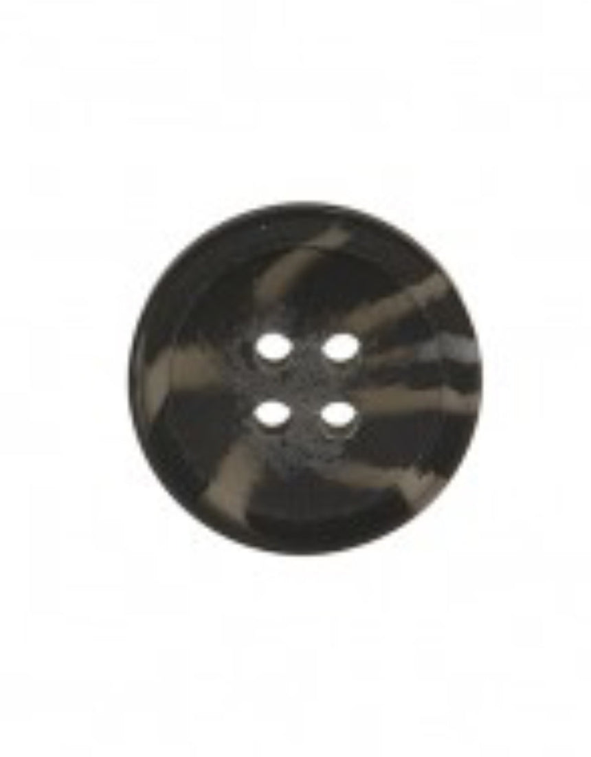 Resin Marbled Button, 18mm