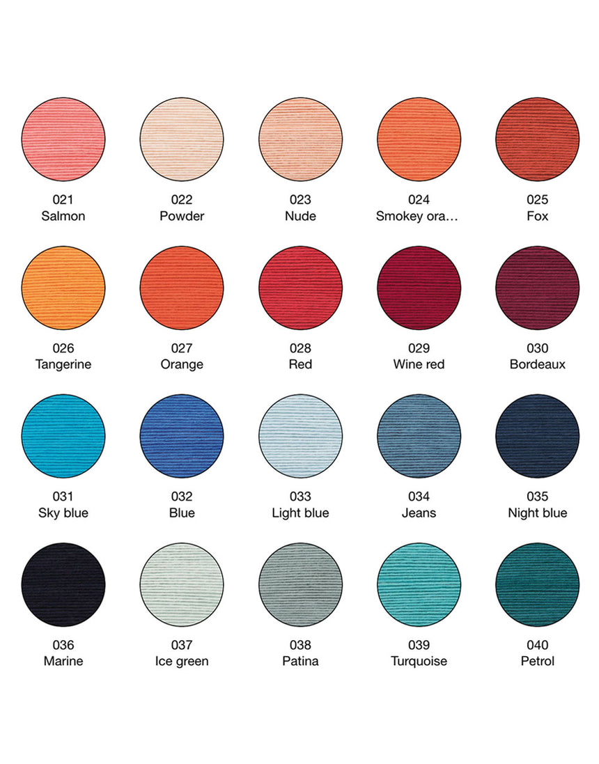 Rico Ricorumi DK Cotton Yarn, 25g All Colours