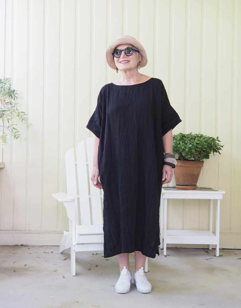 Coni Tunic Dress Sewing Pattern, Tessuti