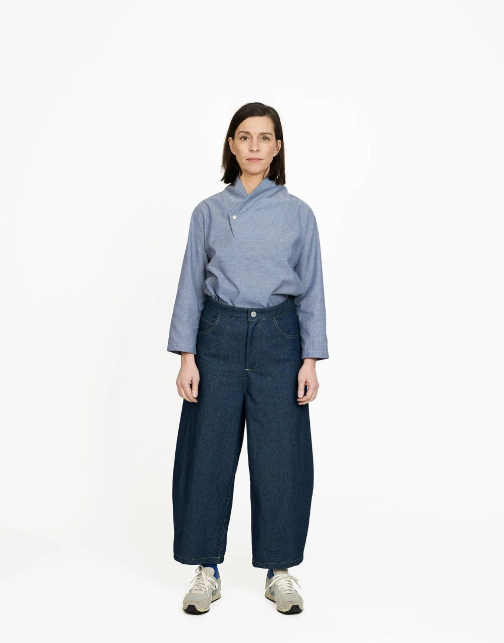 FAUVES EXTRAS Wide leg(Cannes Wide-Legged Trousers | Paper FAUVES EXTRAS Wide leg(Cannes Wide-Legged Trousers | Paper