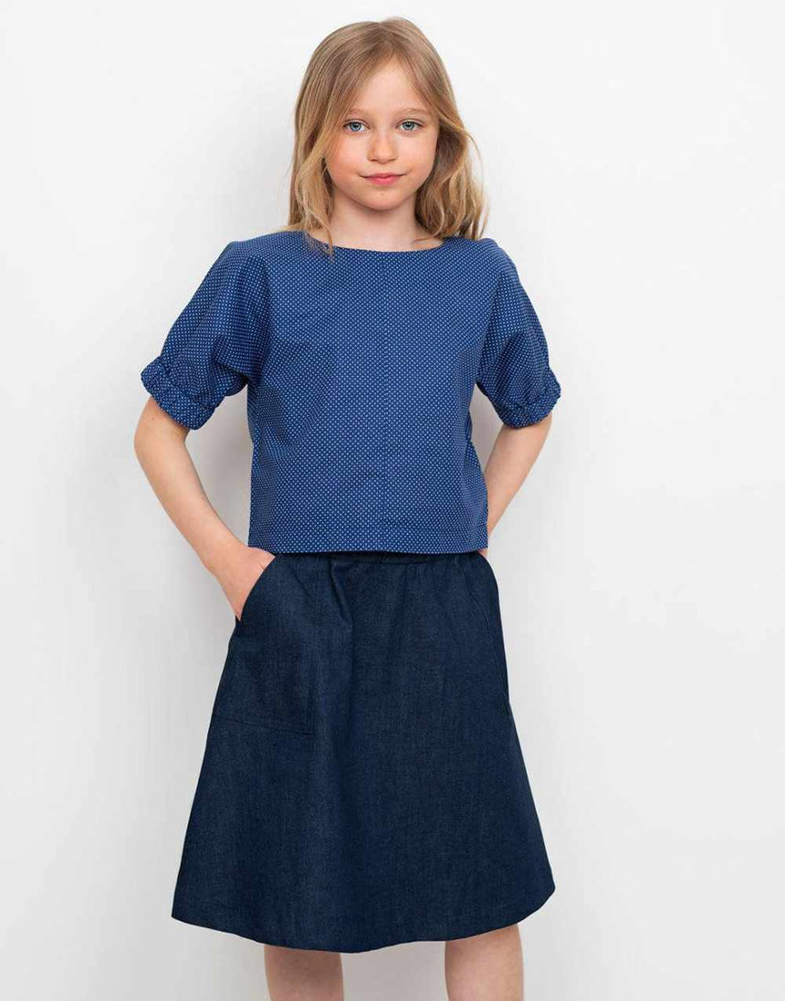 Cuff Top Sewing Pattern, The Assembly Line