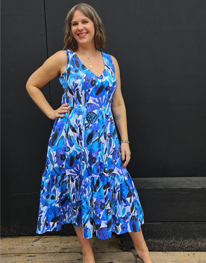Valentina Dress Sewing Pattern, Emporia Patterns