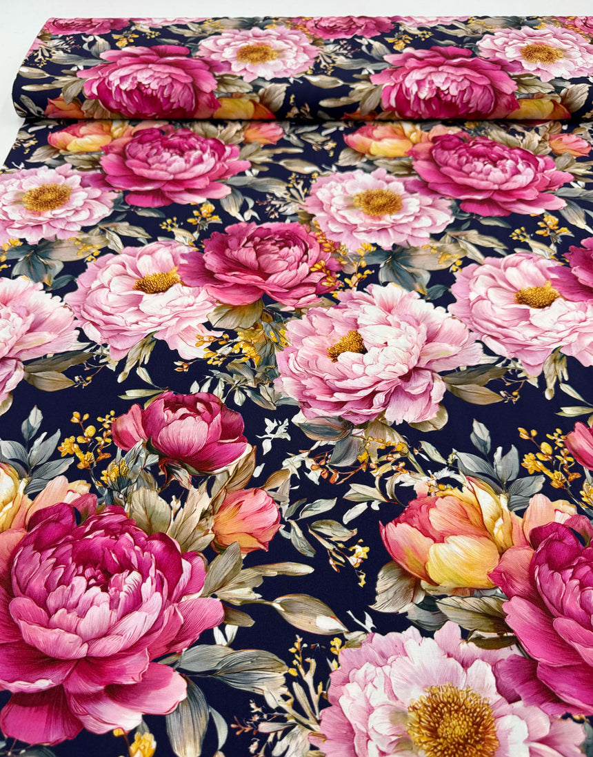 Rosabella Viscose Radiance Fabric