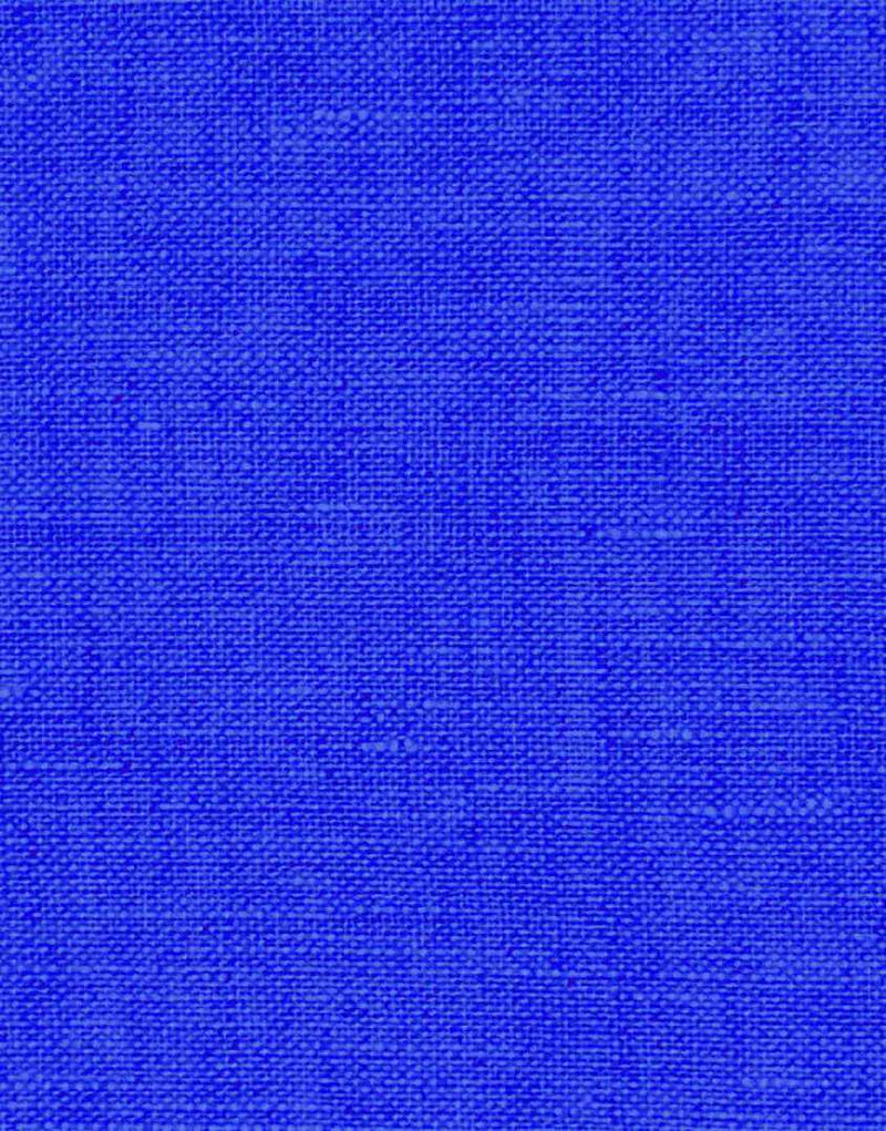 Remnant 95cm - Cobalt Blue Washed Pure Linen Fabric