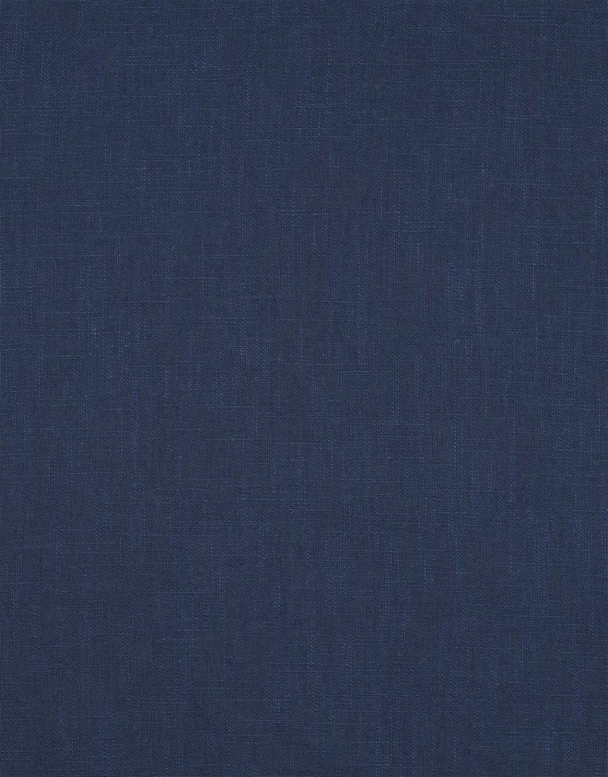 Indigo Washed Linen Cotton Fabric