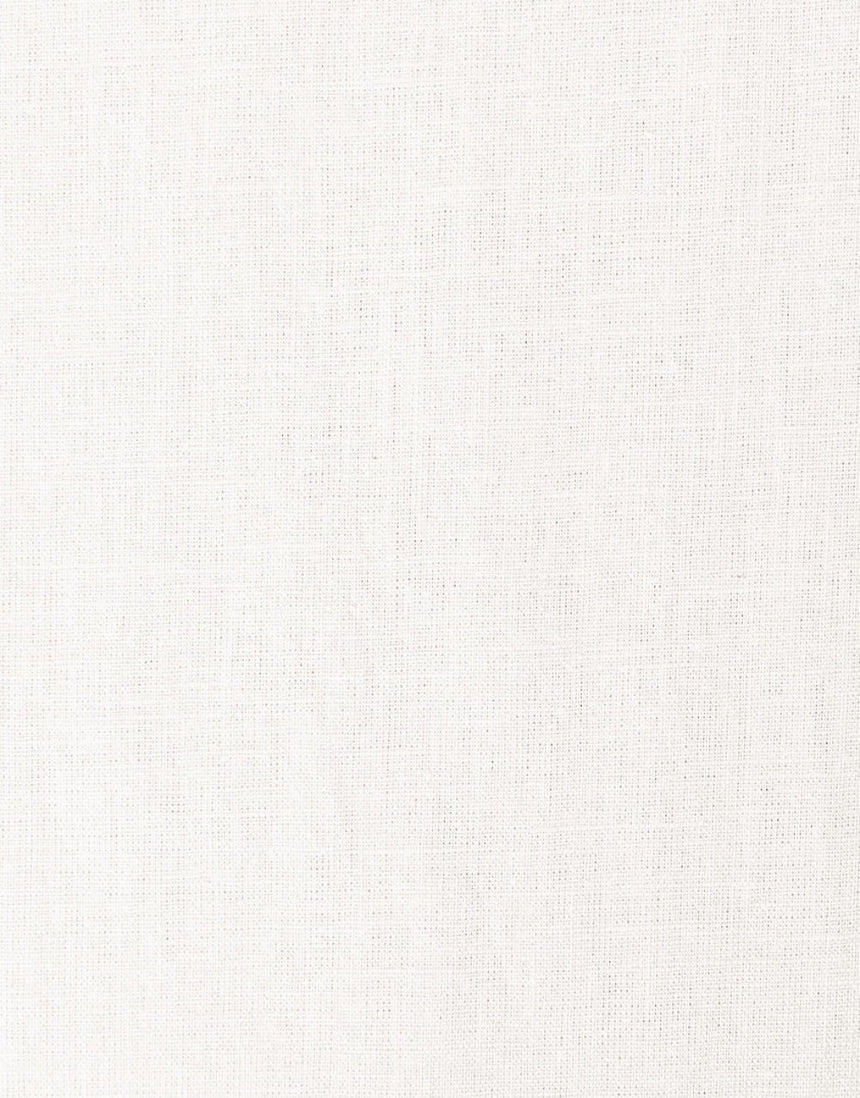 White Washed Pure Linen Fabric