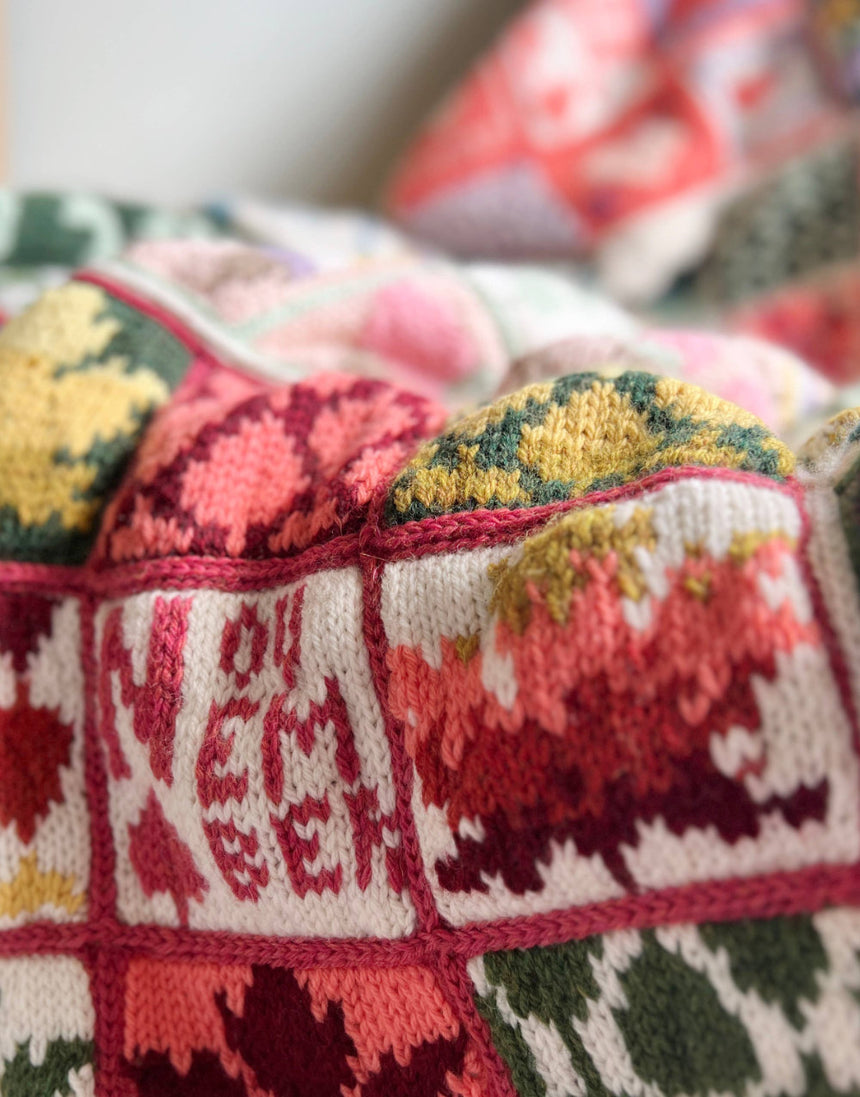 Heirloom Year by Piece Knitting Pattern, Needle & Feather