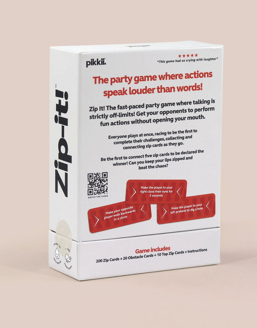 Zip It Party Game