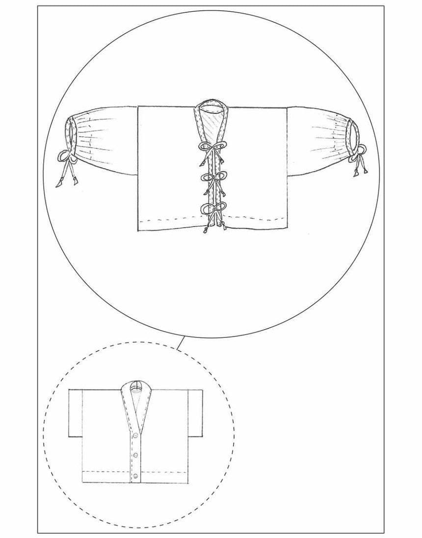 Bow Top Hack PDF - for ZW Cropped Shirt, Birgitta Helmersson