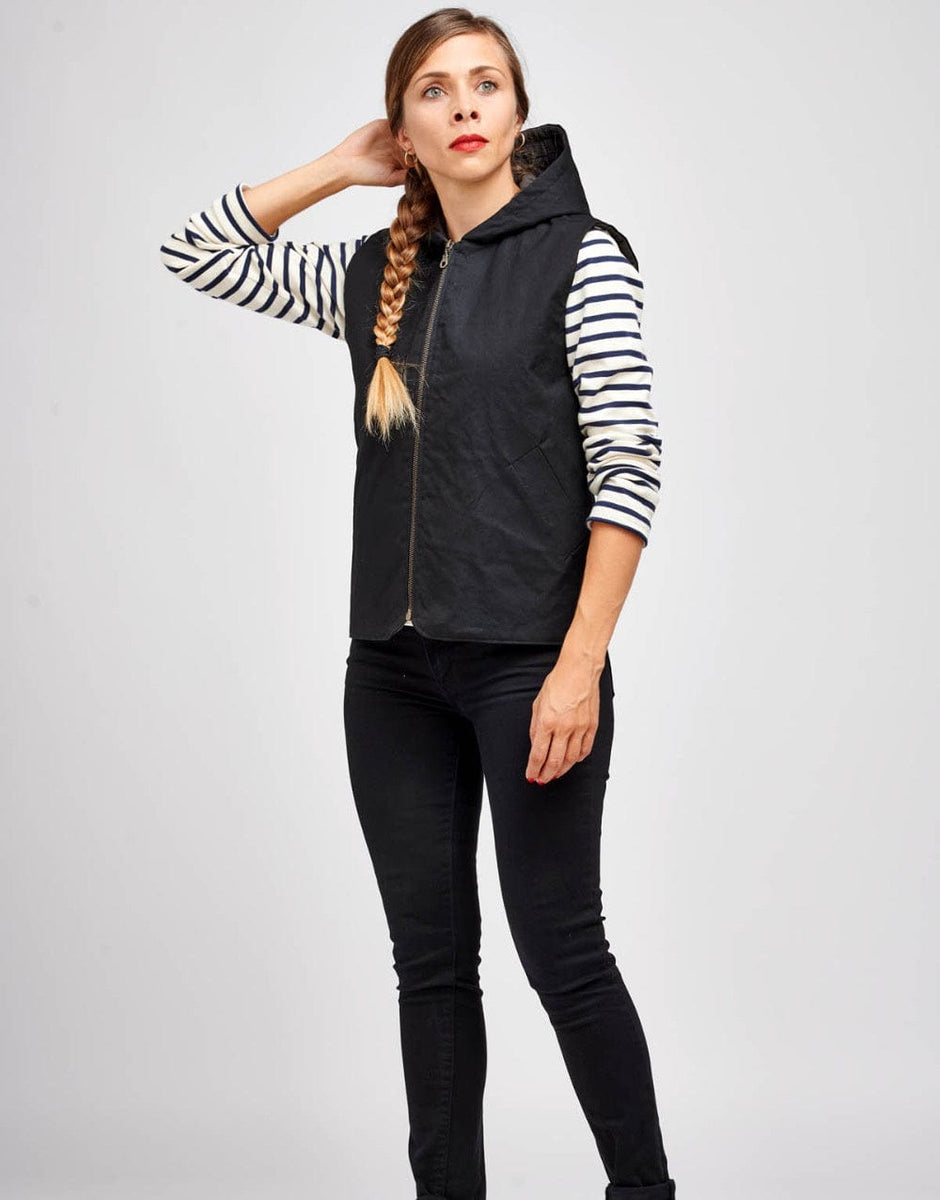Hathor Sleeveless Vest Sewing Pattern, I AM Patterns – Clothkits