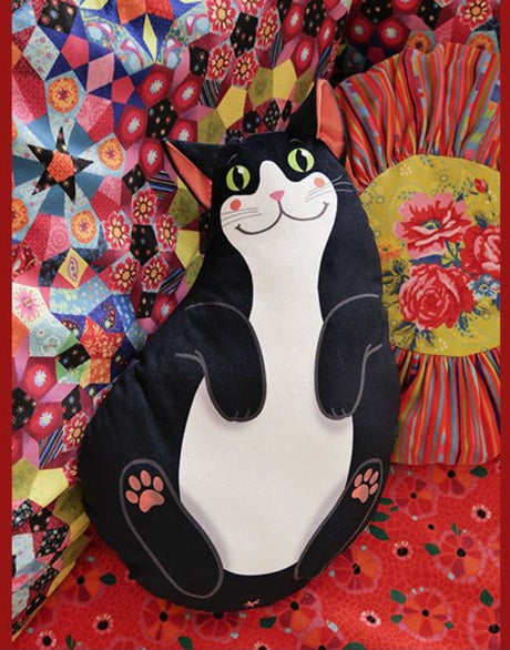 Odile Bailloeul Sewing Kits Reglisse The Cuddly Cat Sewing Kit, Odile Bailloeul 14121