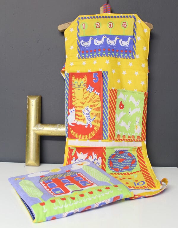 Baby Changing Bag and Mat, Nursery Organiser Vintage Clothkits® Sewing