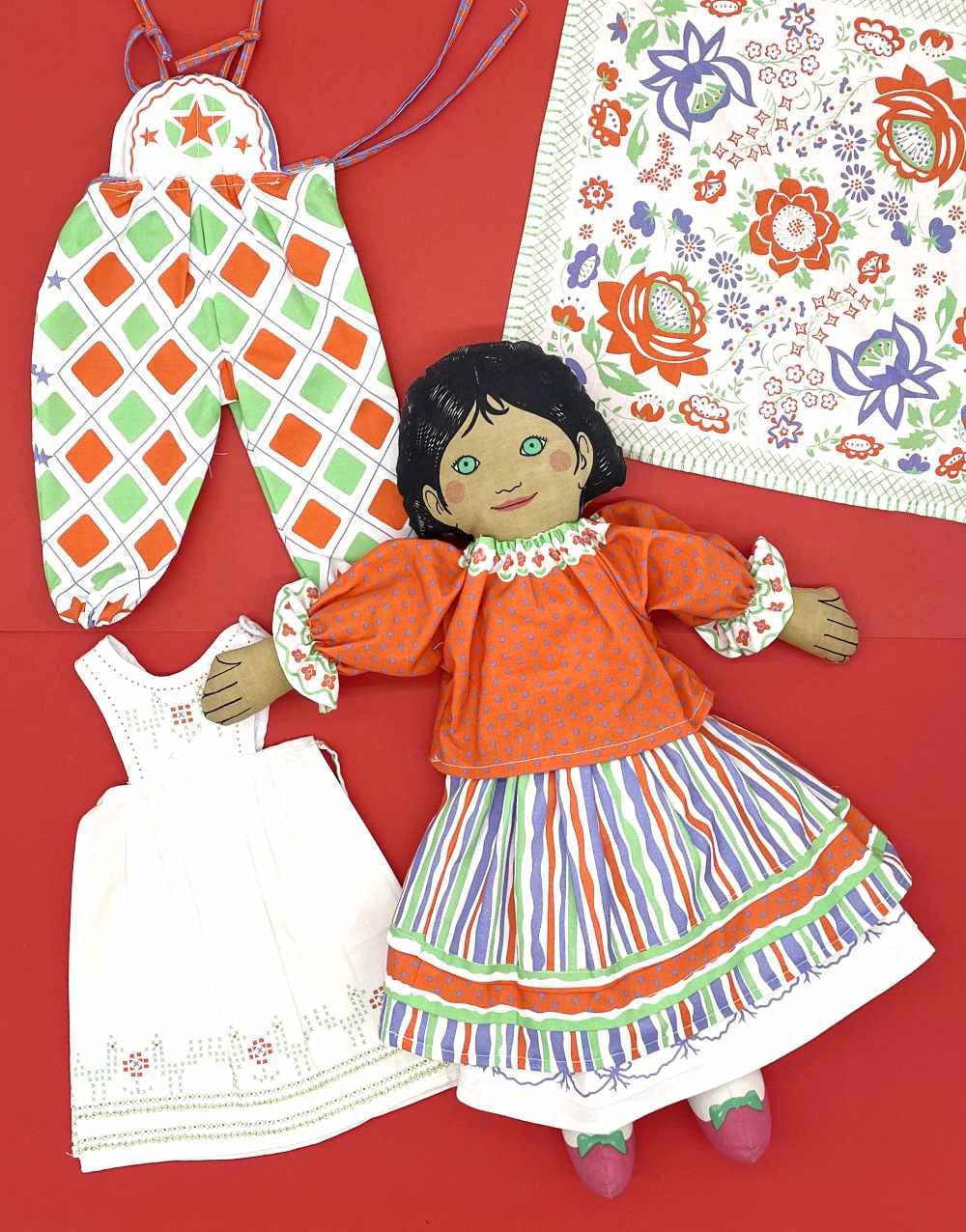 Doll set dress outlet