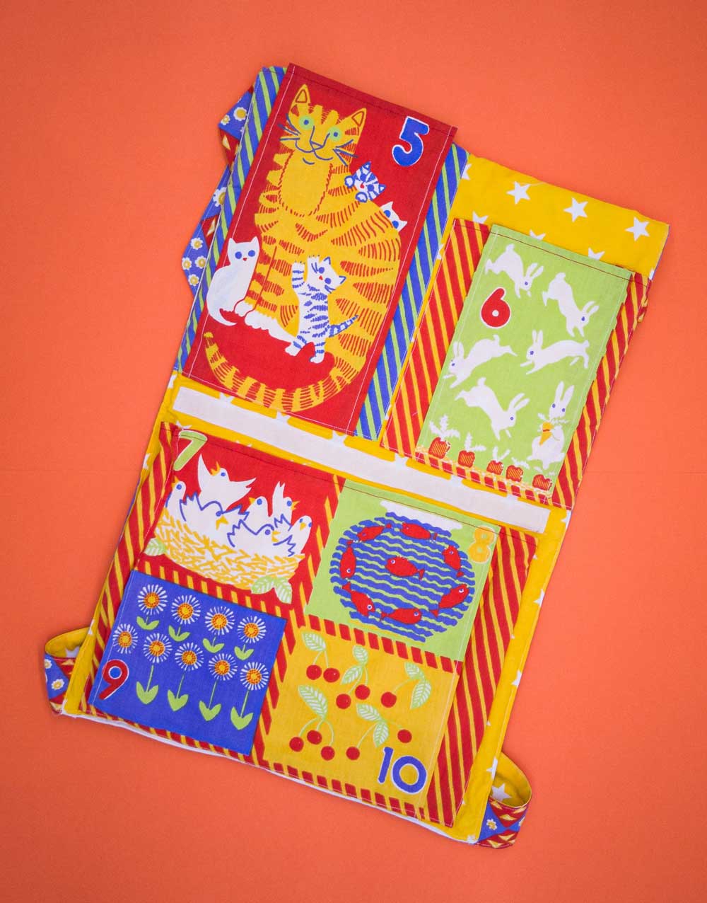 Baby Changing Bag and Mat, Nursery Organiser Vintage Clothkits® Sewing