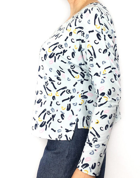 Dhurata Davies Tops Shirts & Blouses Cora Tee Sewing Pattern, Dhurata Davies 46453282