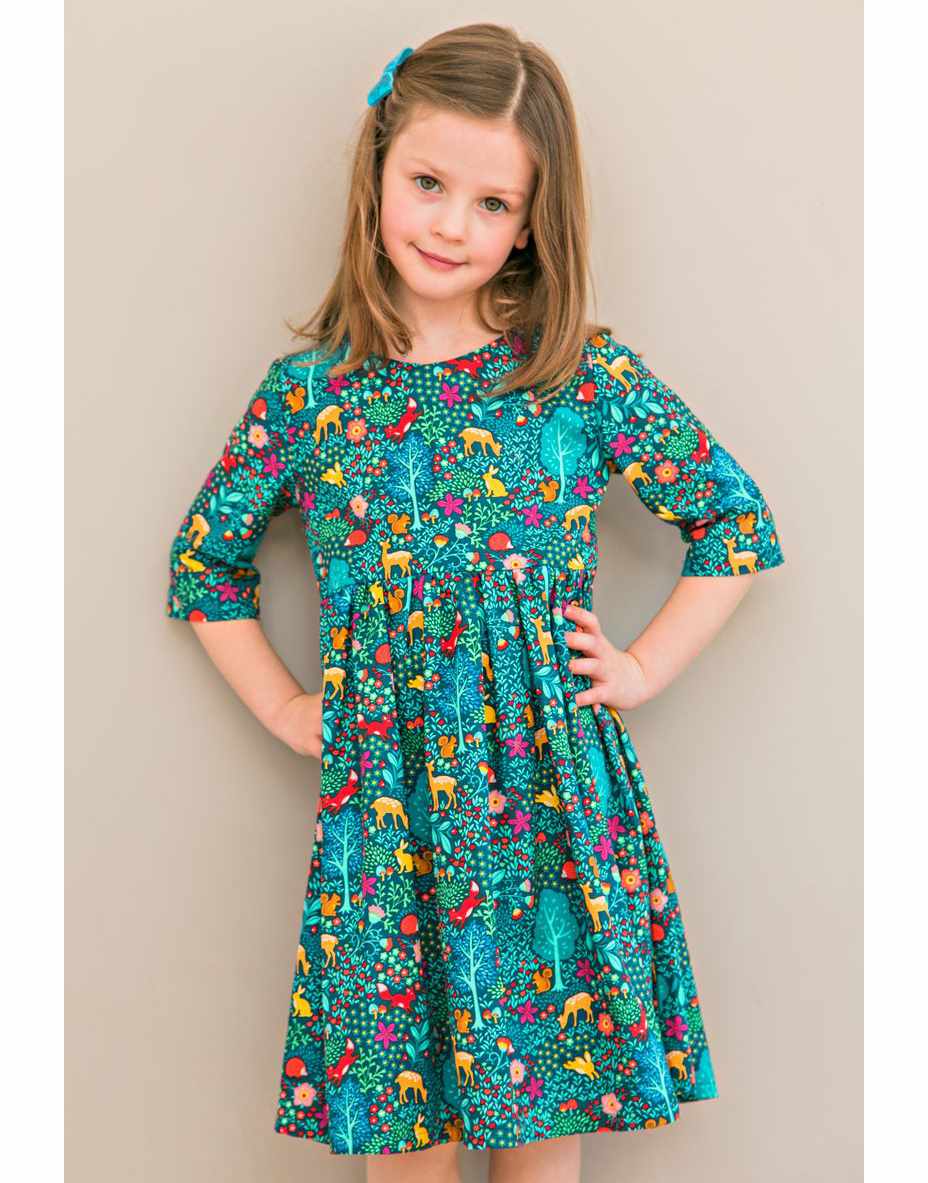 Amelie Girl's Dress Sewing Pattern, Emporia Patterns – Clothkits