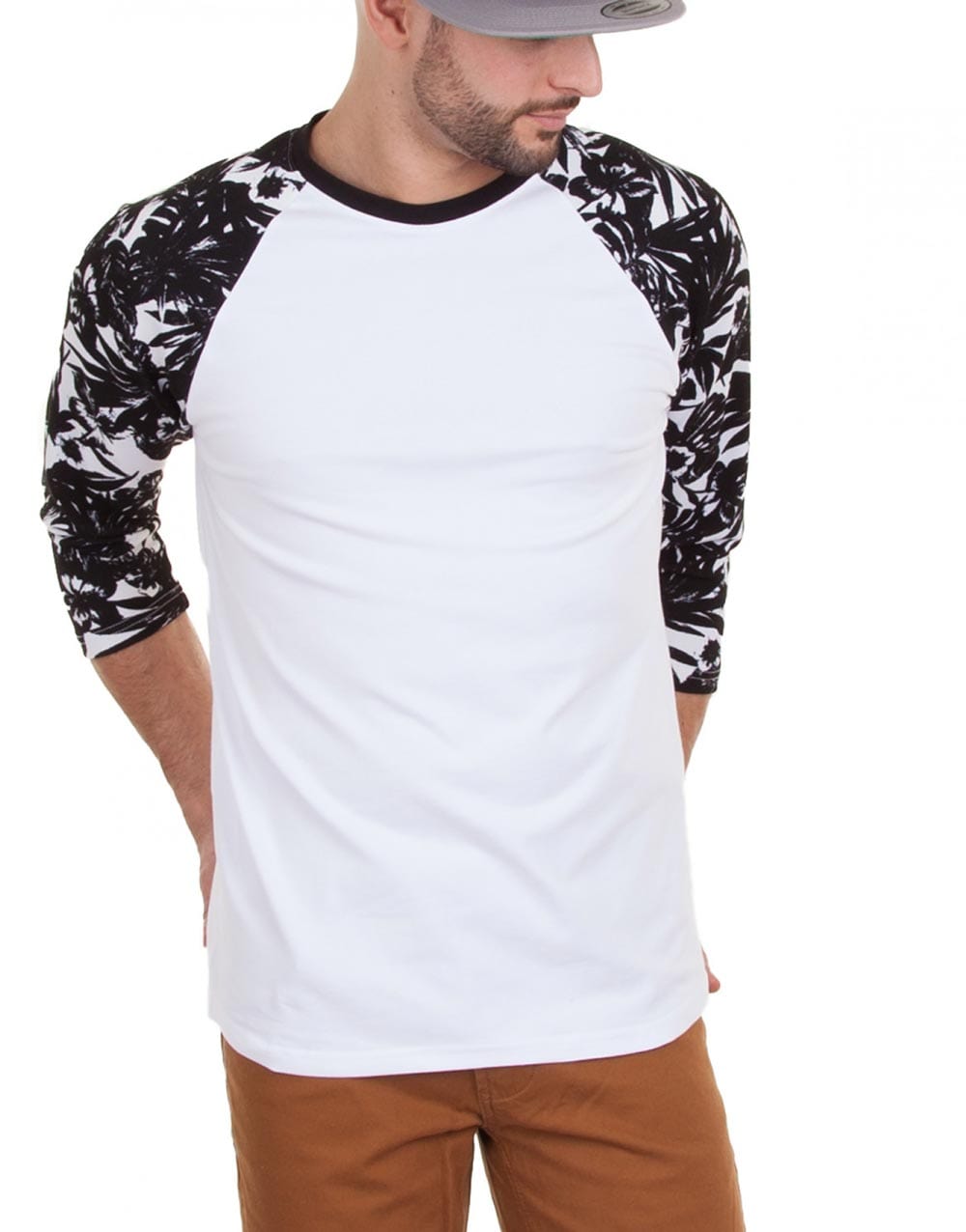 Victorious Men’s Raglan Baseball Tee — 3/4 Sleeve Jersey, TS900 Graphic, Soft Casual Fit