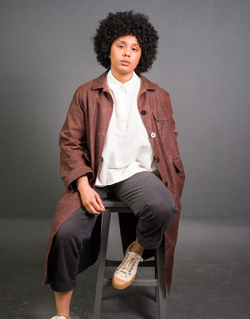 The September Overcoat / Duster Coat, Merchant & Mills Sewing