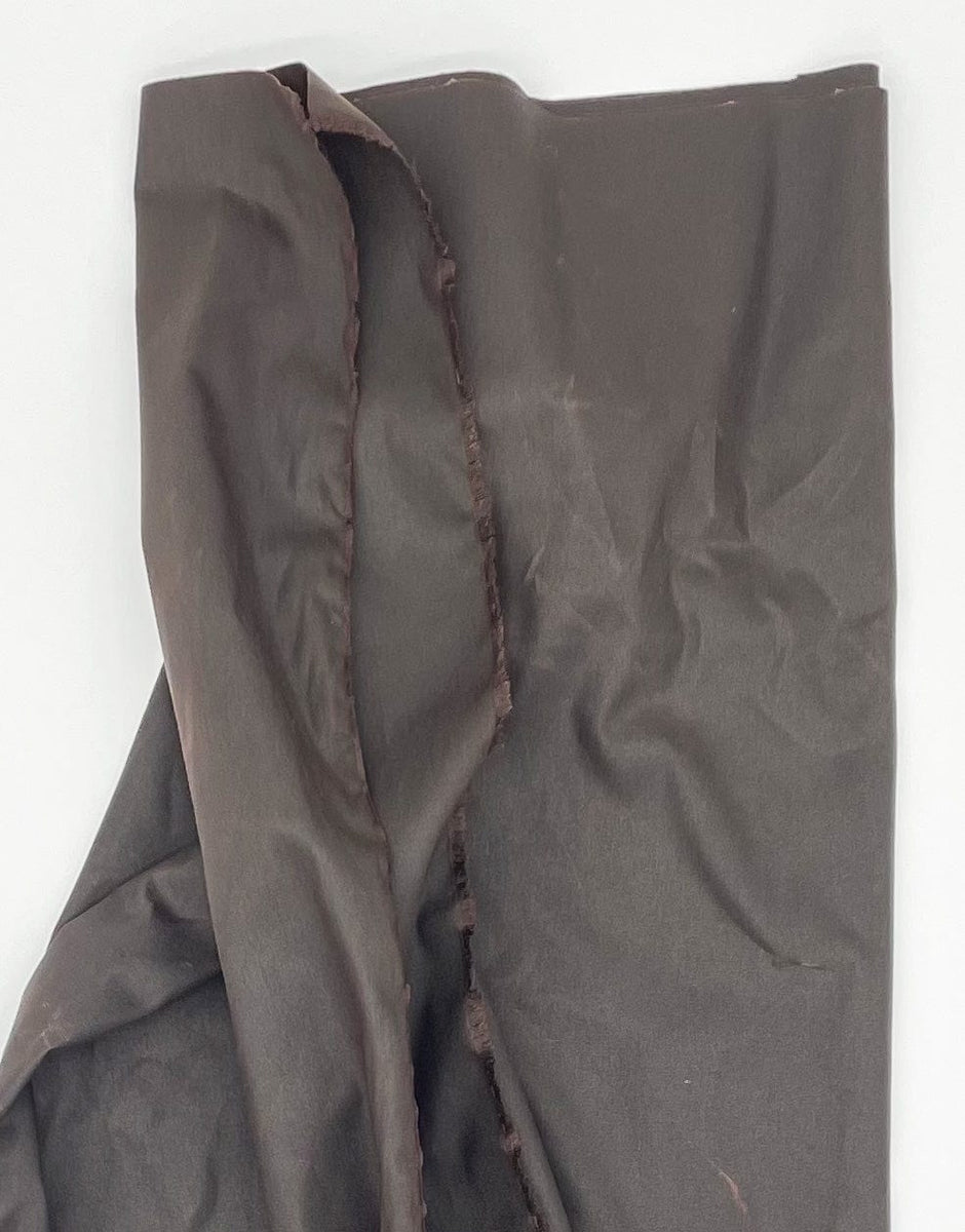 Dark Brown Oilskin Fabric Clothkits