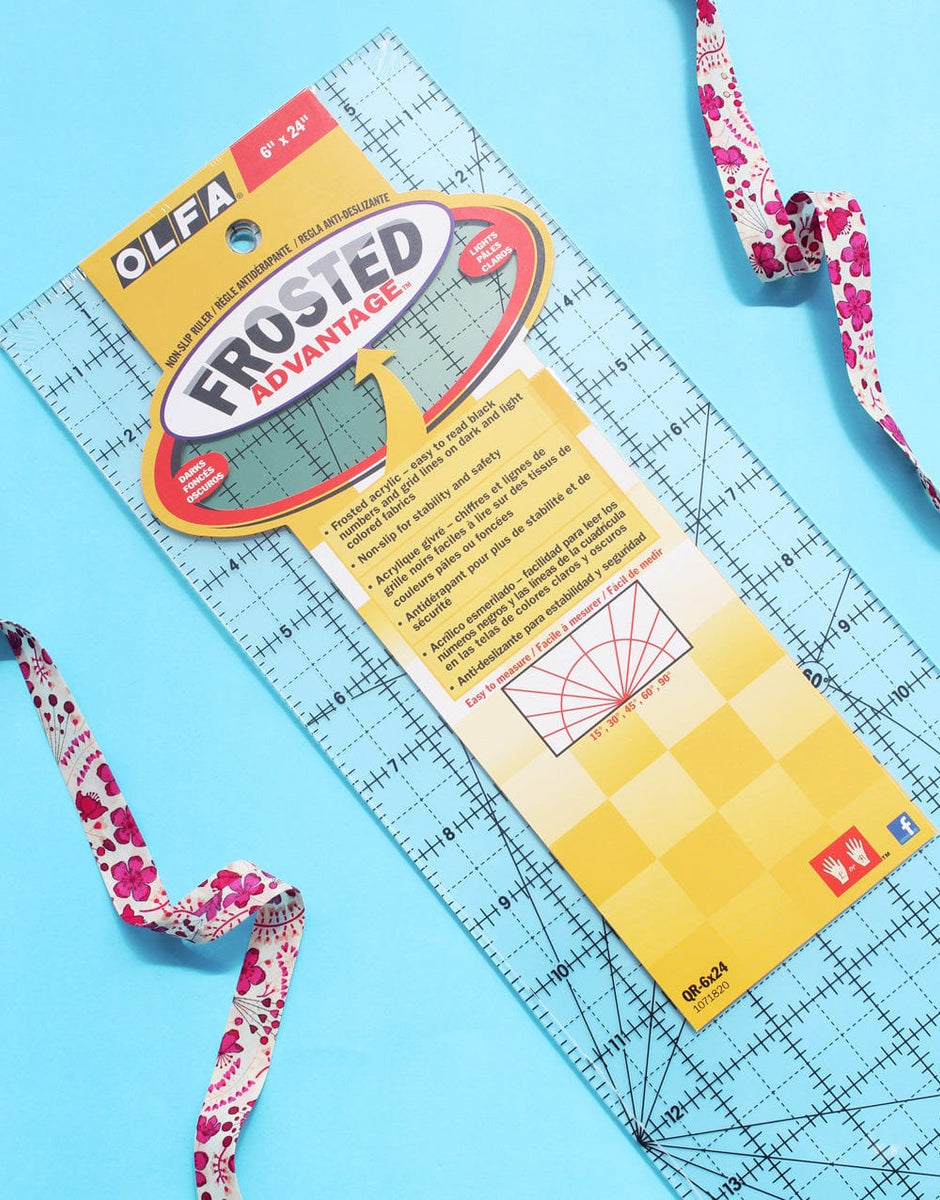 Rectangular Quilting Ruler, 6 x 24
