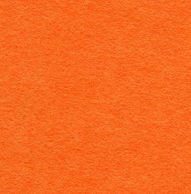 Not specified Wool Felt Dahlia Orange Wool Felt Fabric 89356066