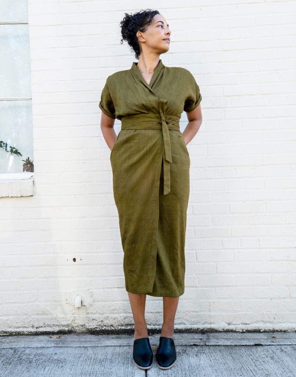 Wildwood Wrap Dress Sewing Pattern Sew House Seven Clothkits