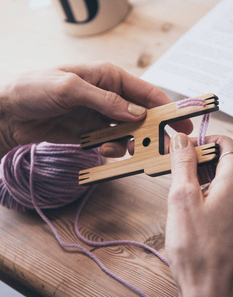 Sewcial Circle Pom Pom Making Pom Pom Starter Kit with Loome Tool, The Sewcial Circle