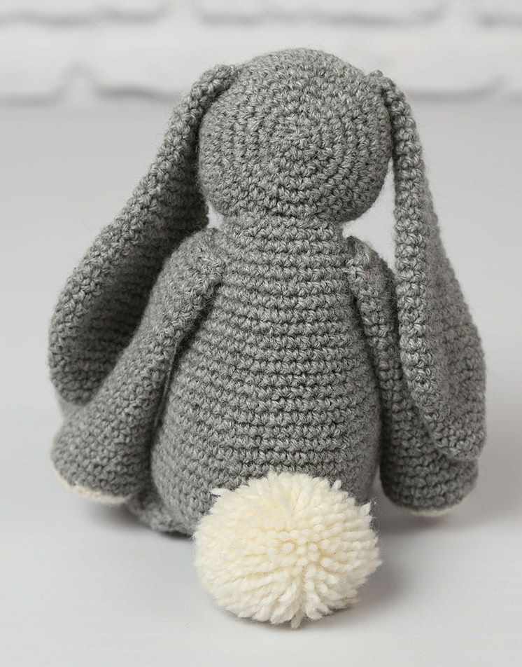Mabel Bunny Crochet Kit, Wool Couture Clothkits